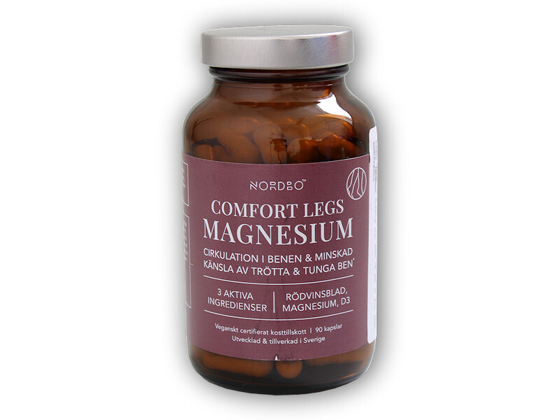 Nordbo Magnesium Comfort Legs 90 kapslí
