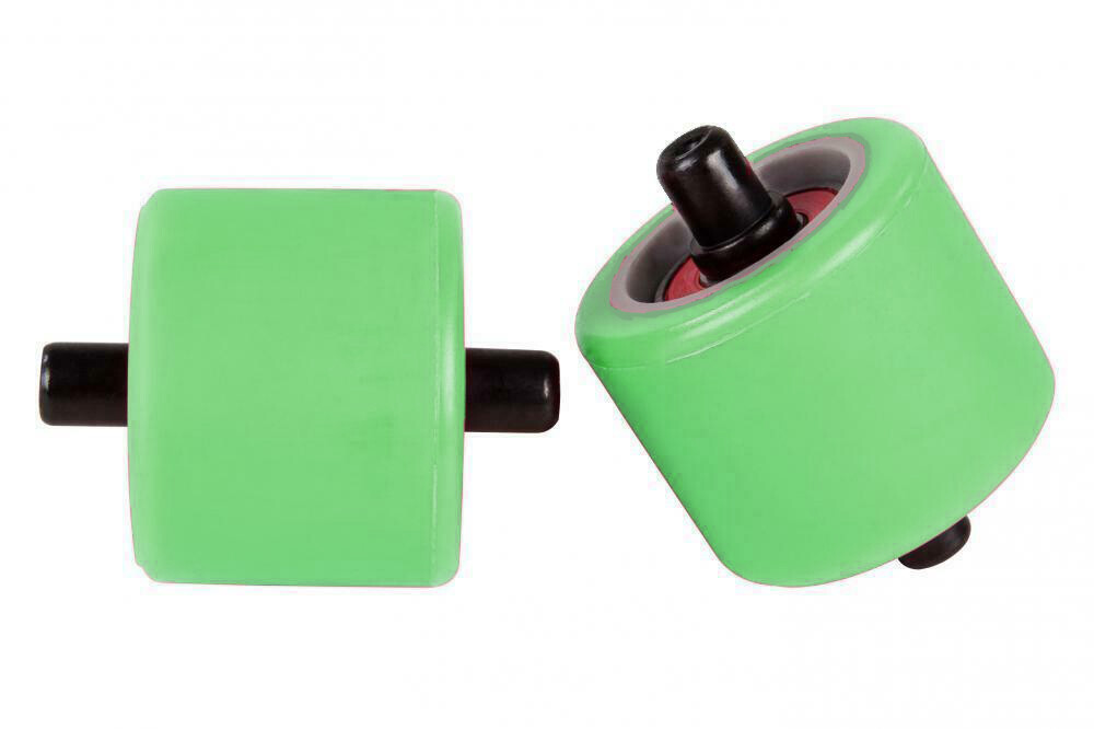 Heelys - Fats Wheels Green - náhradní kolečka Velikost koleček: L