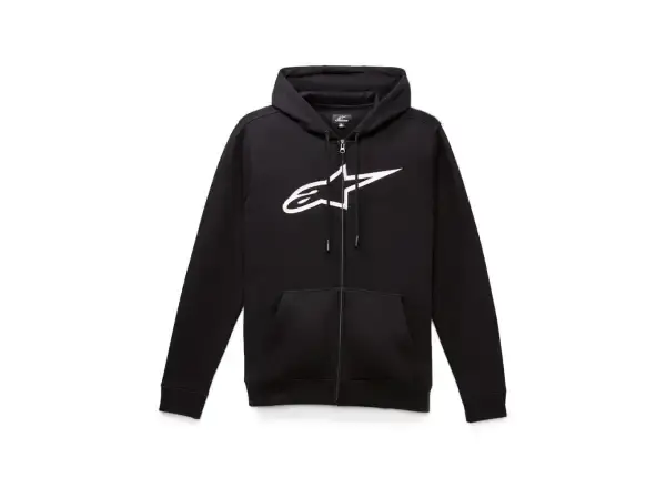 Alpinestars Ageless II Zip Hoodie mikina Black/White vel. XL