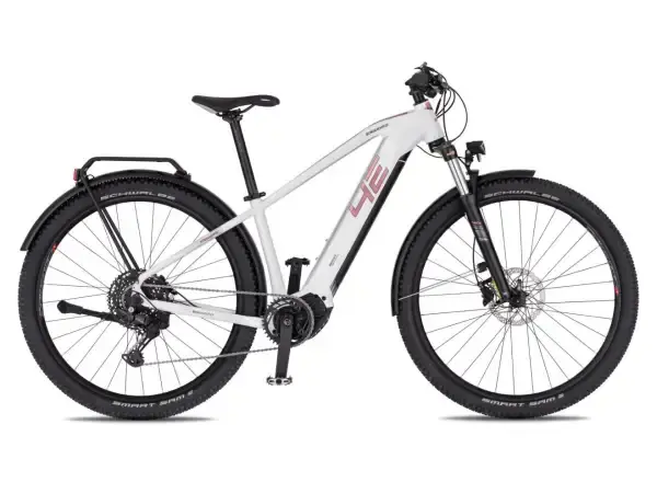 4EVER ESWORD SUV 835 LADY dámské horské elektrokolo White/pink vel 15,5
