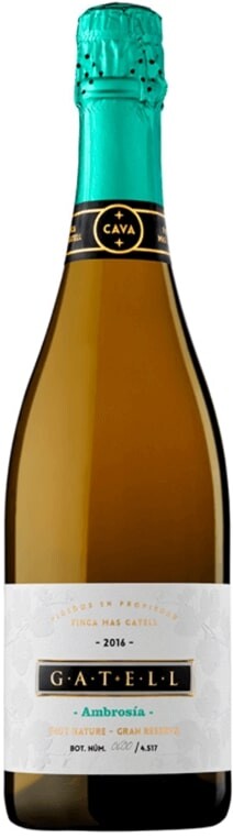 Cava Gran Reserva Brut Nature Ambrosía, Gatell