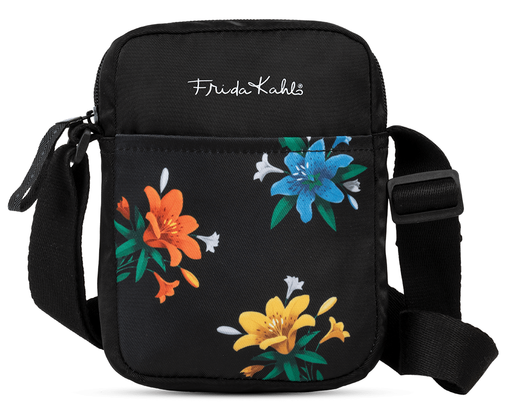 Dámská crossbody taška Frida Kahlo - černá