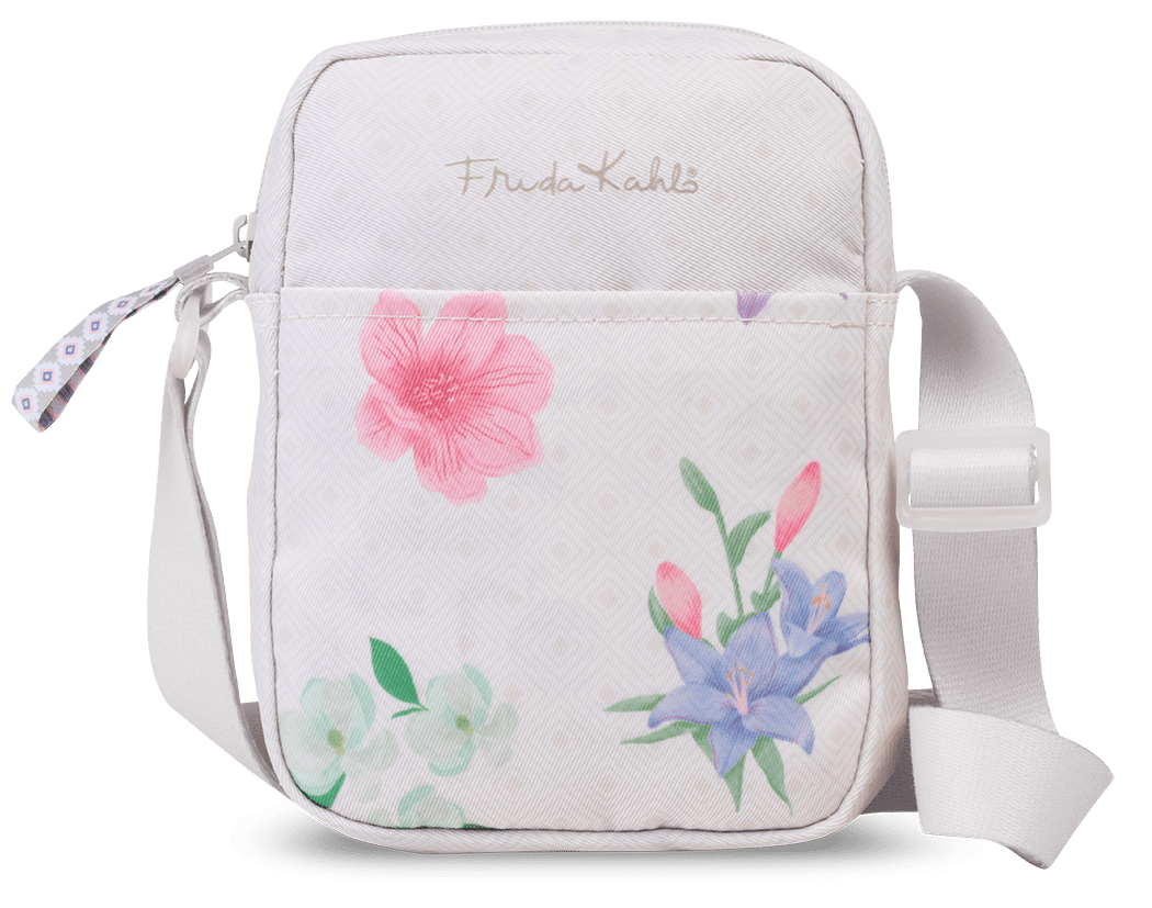 Dámská crossbody taška Frida Kahlo - béžová
