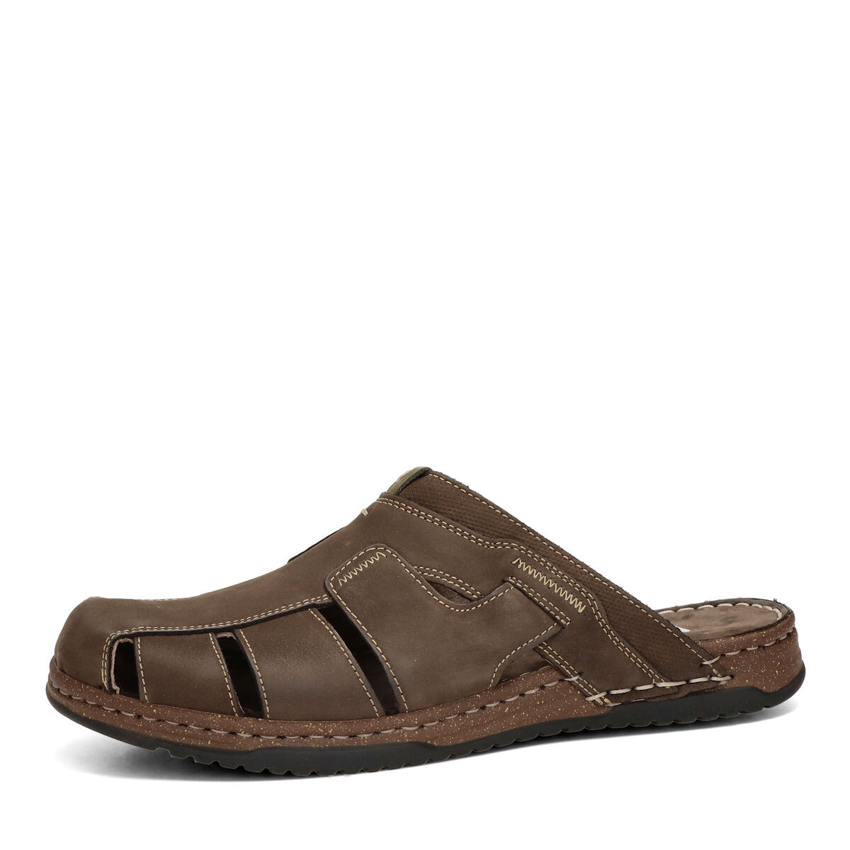 Robel pánské komfortní pantofle - hnědé - 40