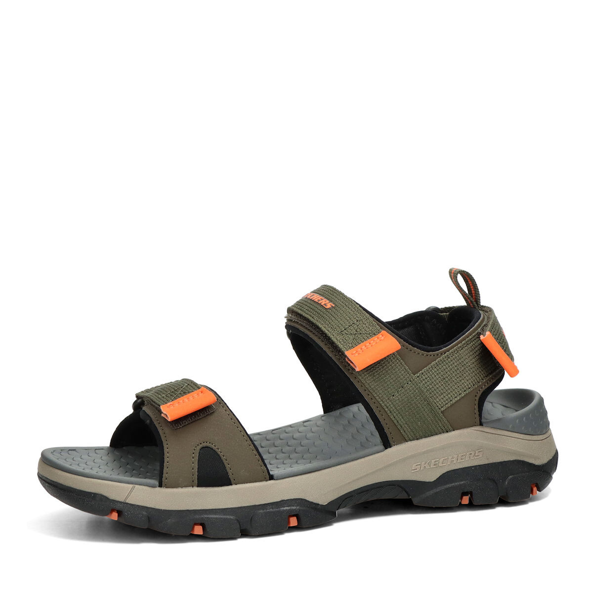 Skechers pánské komfortní sandály - olivové - 40