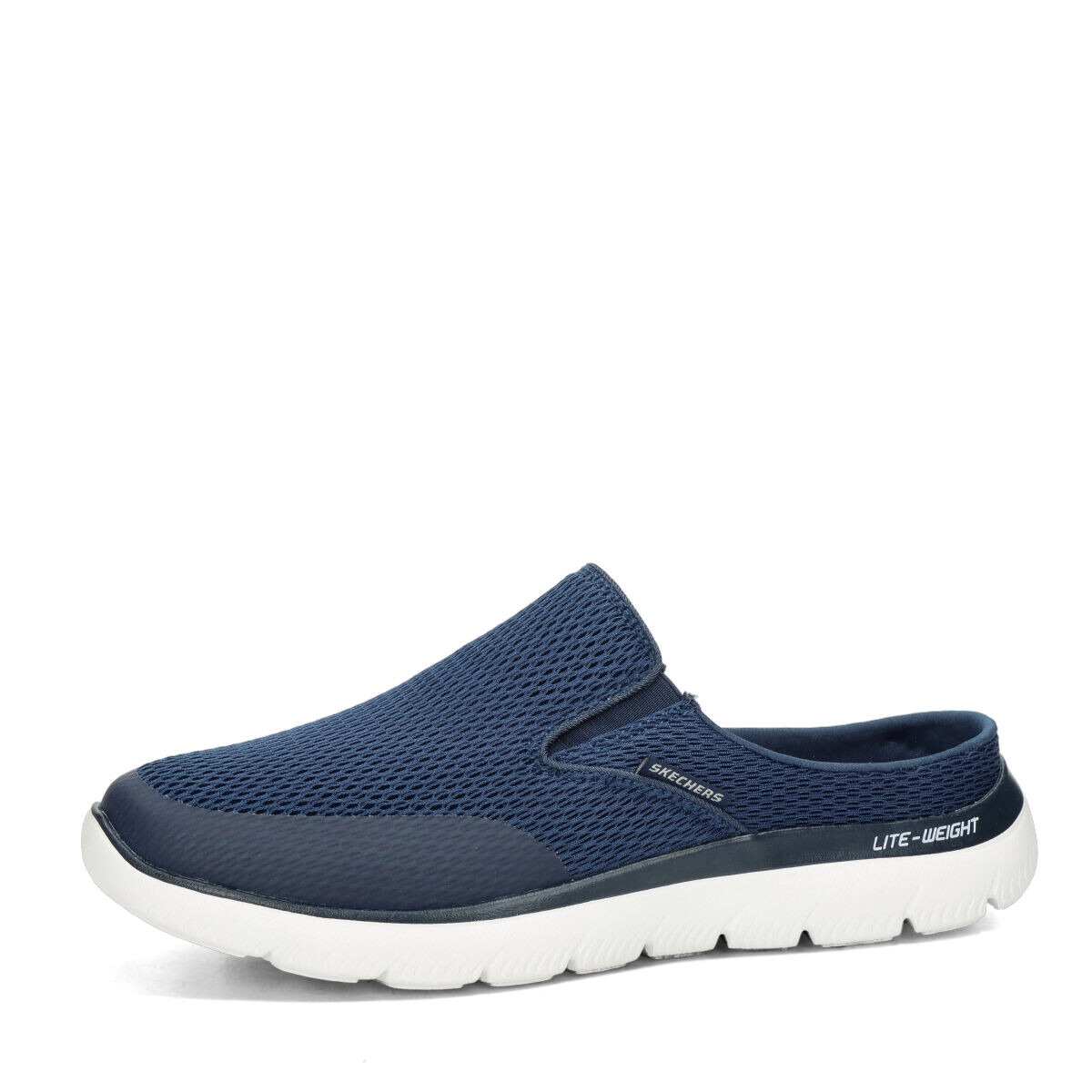 Skechers pánské komfortní pantofle - tmavomodré - 40