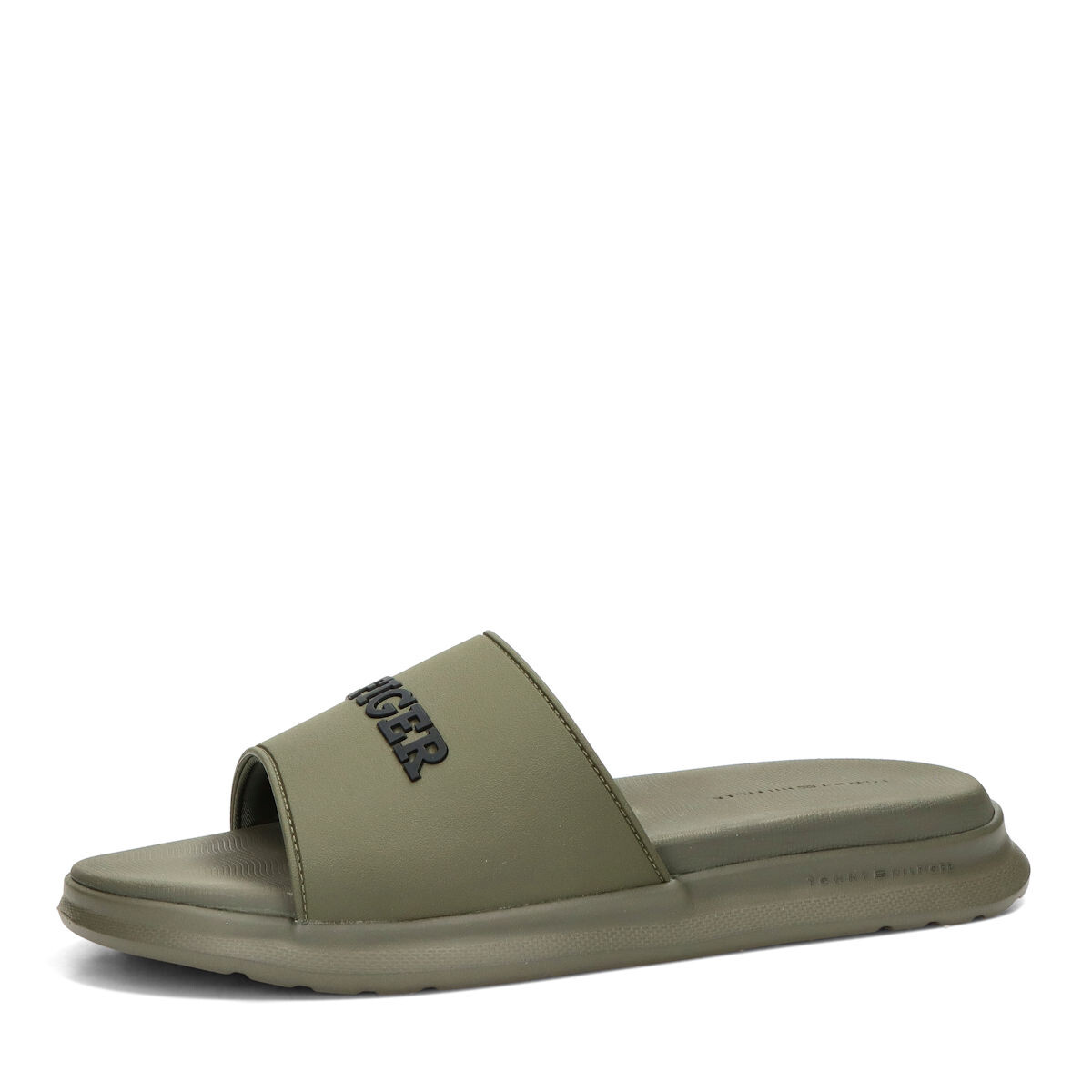 Tommy Hilfiger pánské stylové žabky - olivové - 40