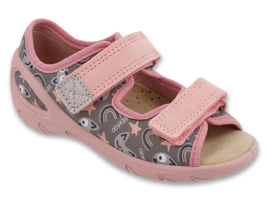 BEFADO 063X023 SUNNY dívčí sandálky duhy 27 063X023_27