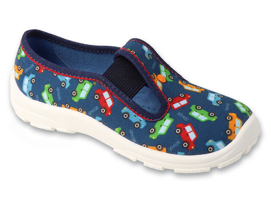 BEFADO 975X194 chlapecké bačkorky modré auta 25 975X194_25