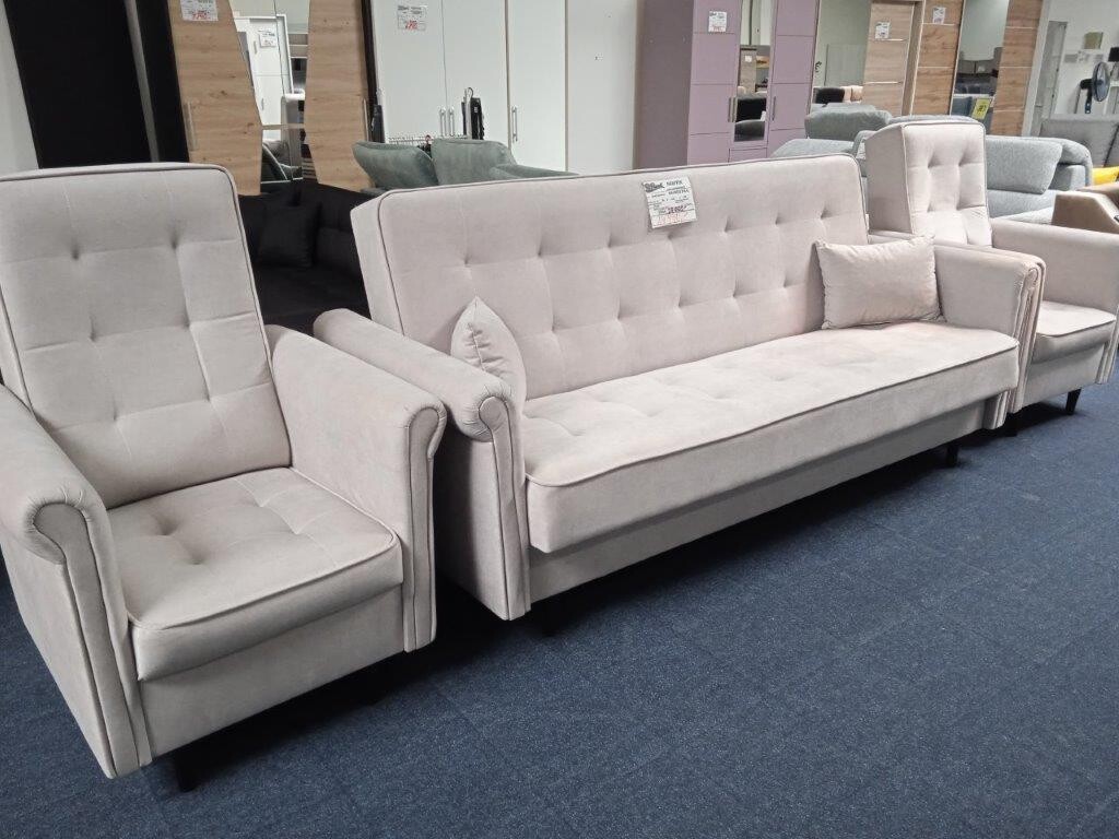 Sedací sestava Orlando 3+1+1 - látka Lea MIL 17331