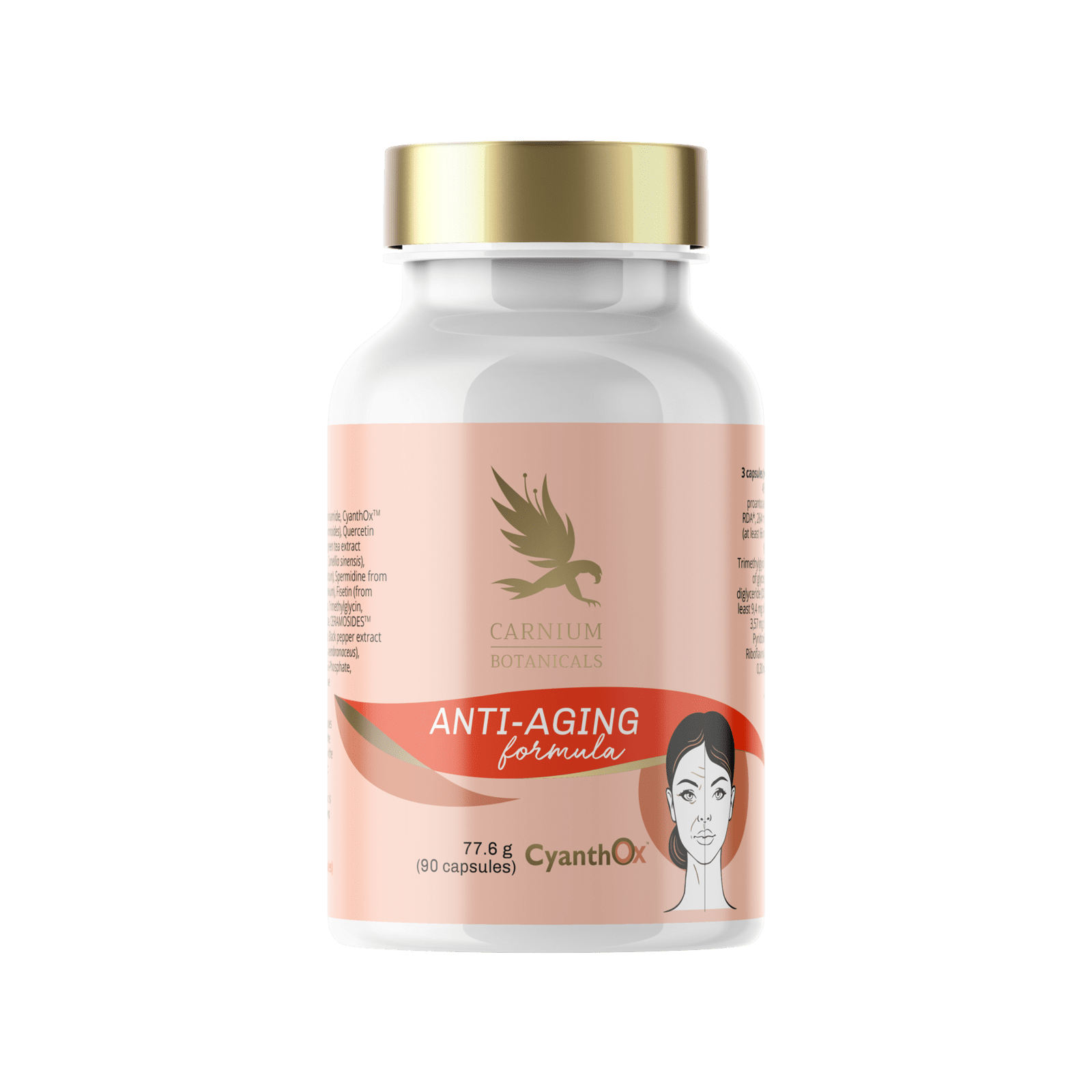 CARNIUM BOTANICALS Anti-Aging Formula 90 kapslí