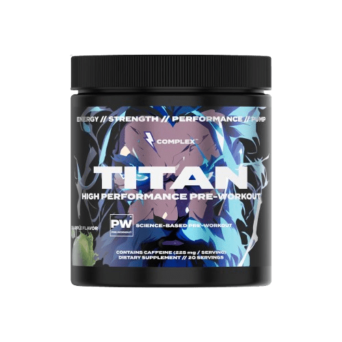 COMPLEX Titan Pre-workout - Green Apple 400 g