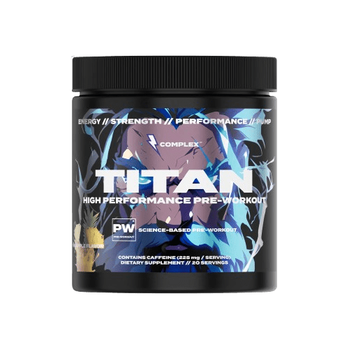 COMPLEX Titan Pre-workout - Pineapple 400 g