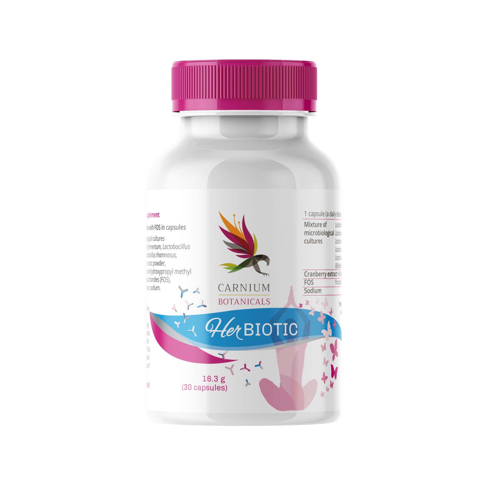 CARNIUM BOTANICALS Her Biotic 30 kapslí