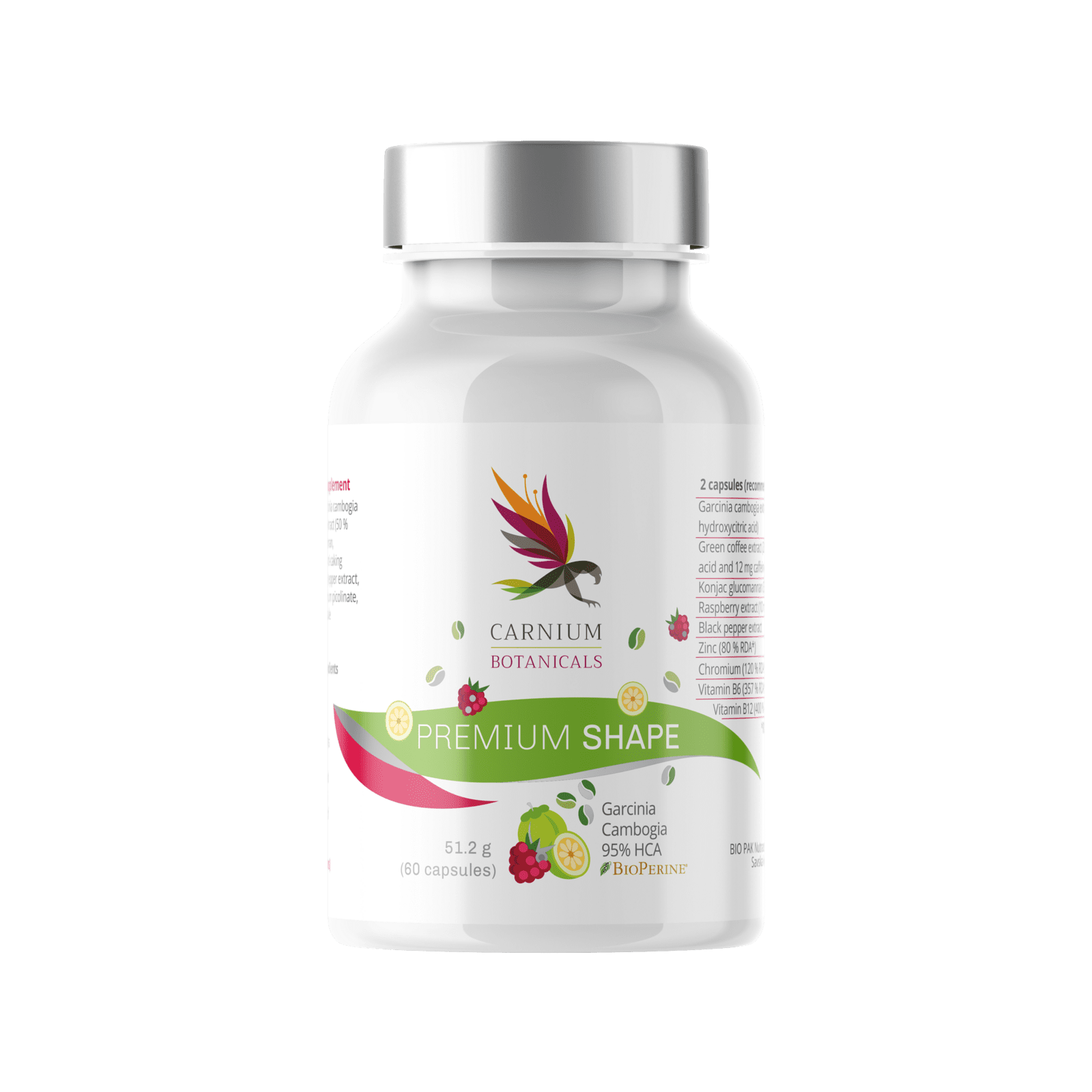 CARNIUM BOTANICALS Premium Shape 60 kapslí