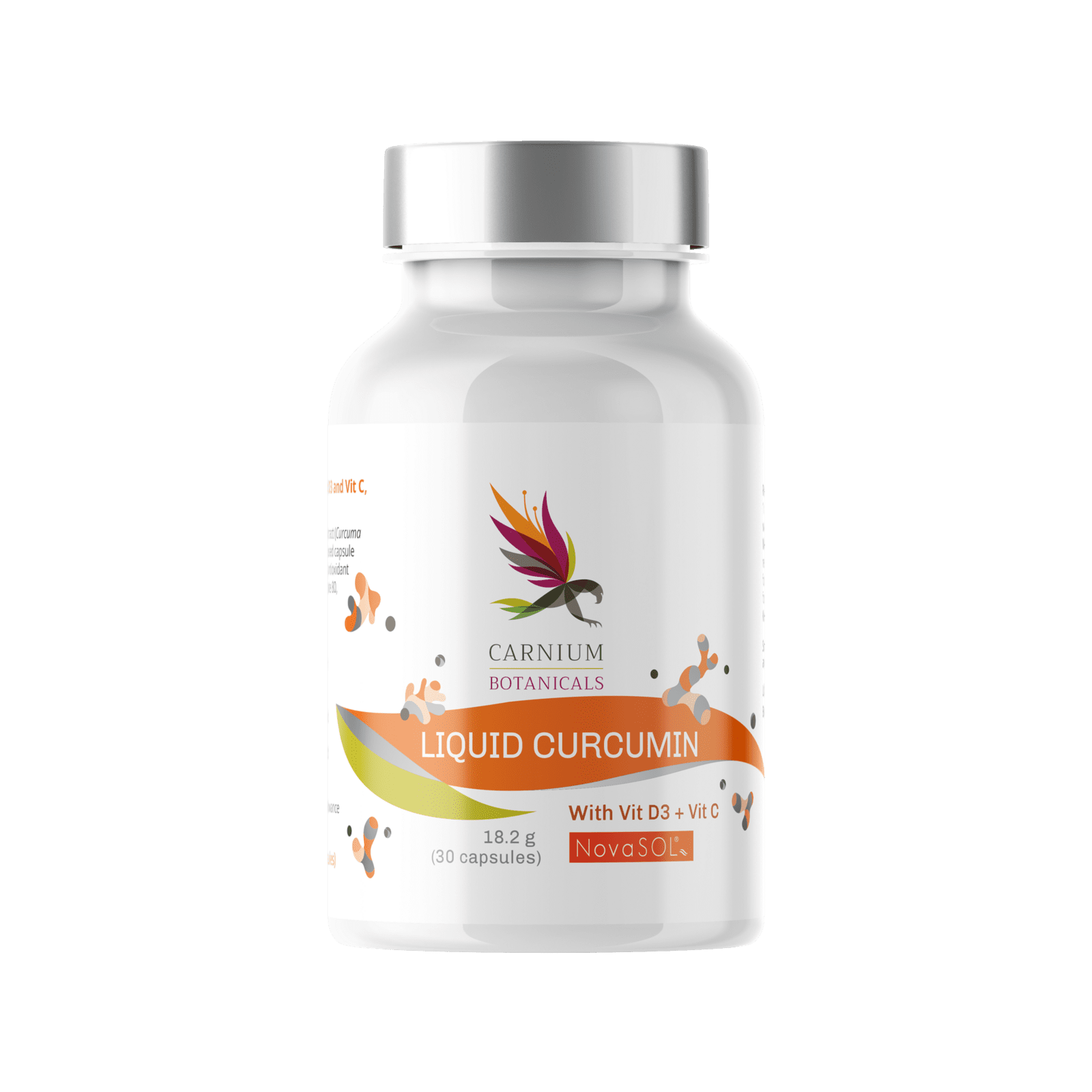 CARNIUM BOTANICALS Liquid Curcumin 30 kapslí