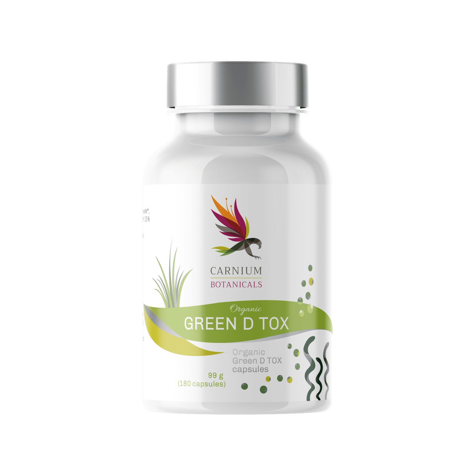 CARNIUM BOTANICALS BIO Green D Tox 180 kapslí