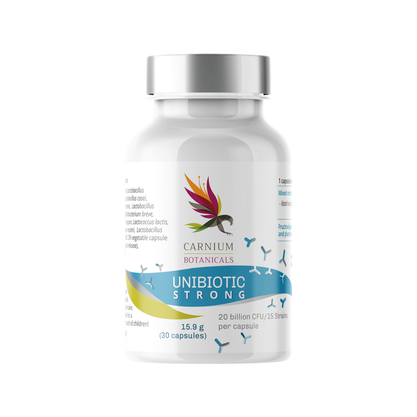 CARNIUM BOTANICALS Unibiotic STRONG 30 kapslí