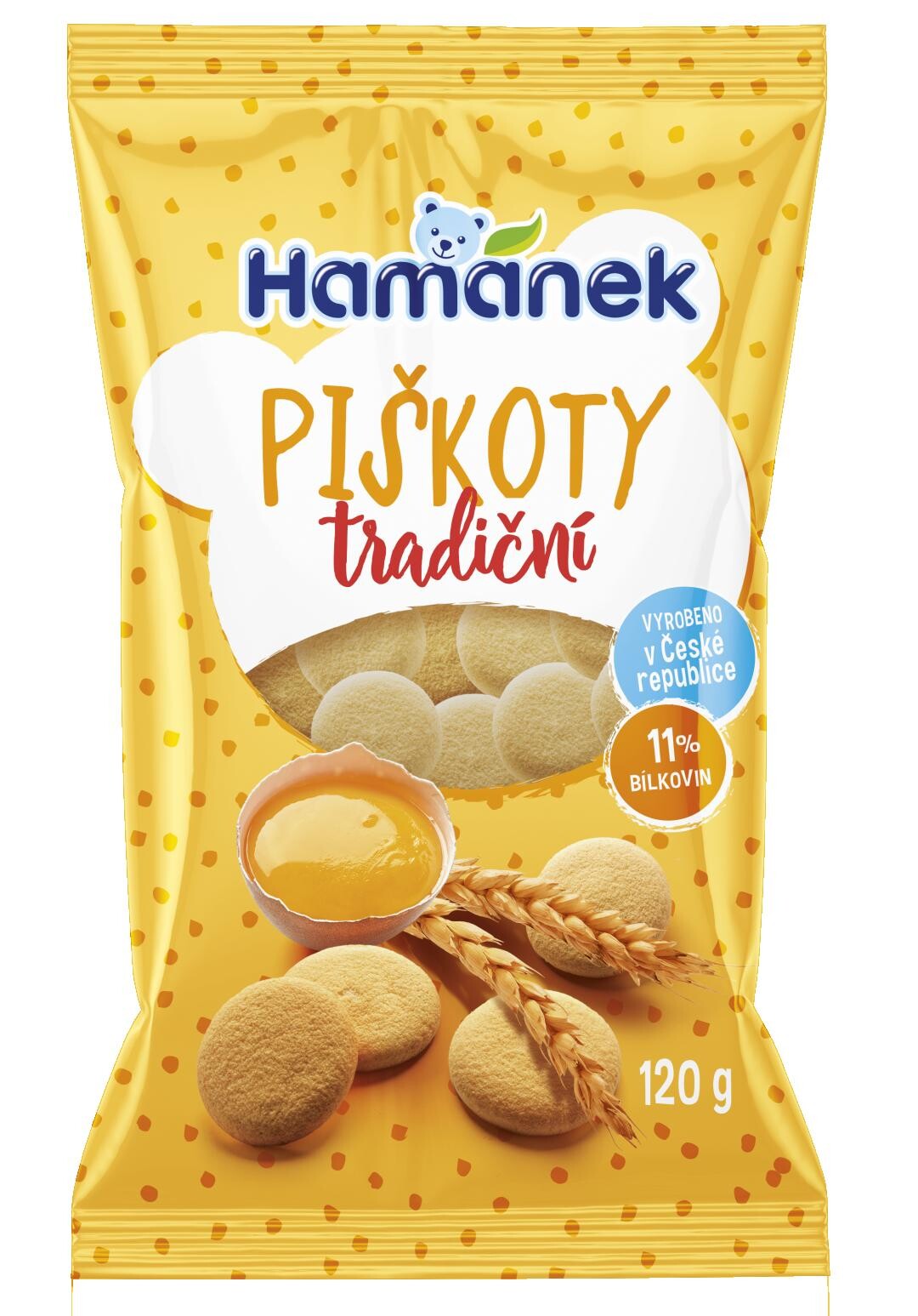 HAMÁNEK Tradiční piškoty 120 g