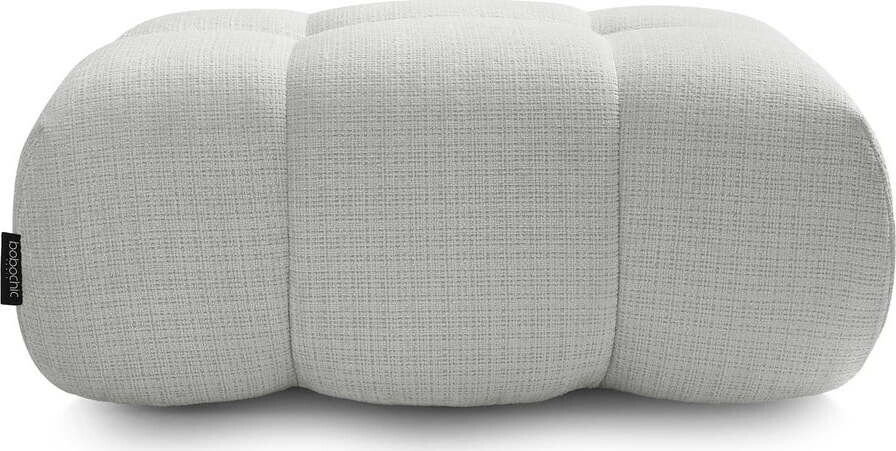 Světle šedá žinylková podnožka Ivane – Bobochic Paris