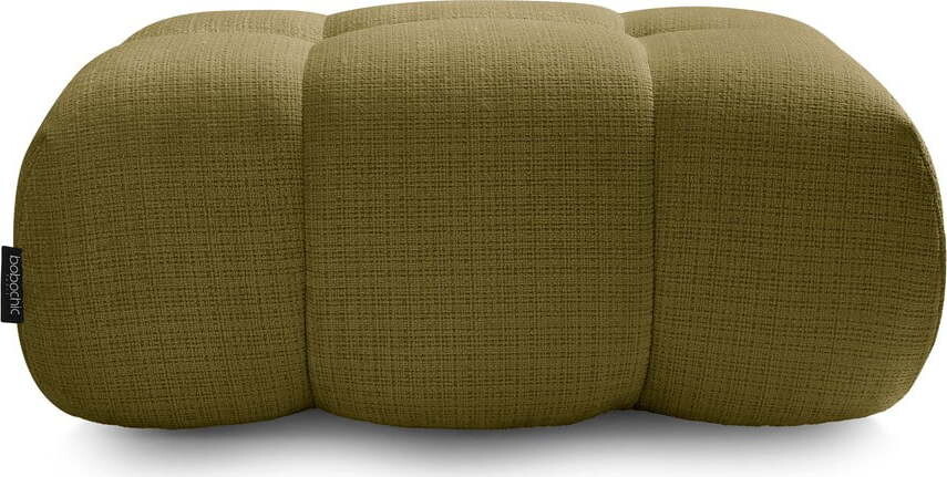 Zelená žinylková podnožka Ivane – Bobochic Paris