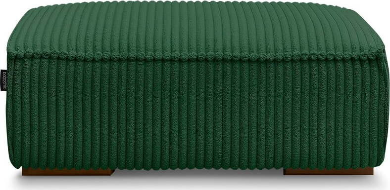 Zelená manšestrová podnožka Chelsea – Bobochic Paris