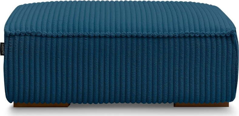 Modrá manšestrová podnožka Chelsea – Bobochic Paris