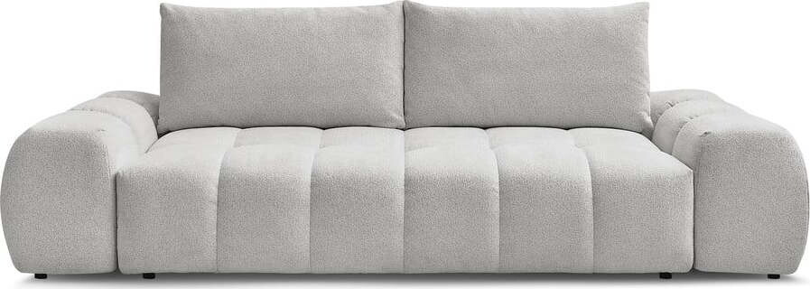 Světle šedá žinylková pohovka 278 cm Everest – Bobochic Paris