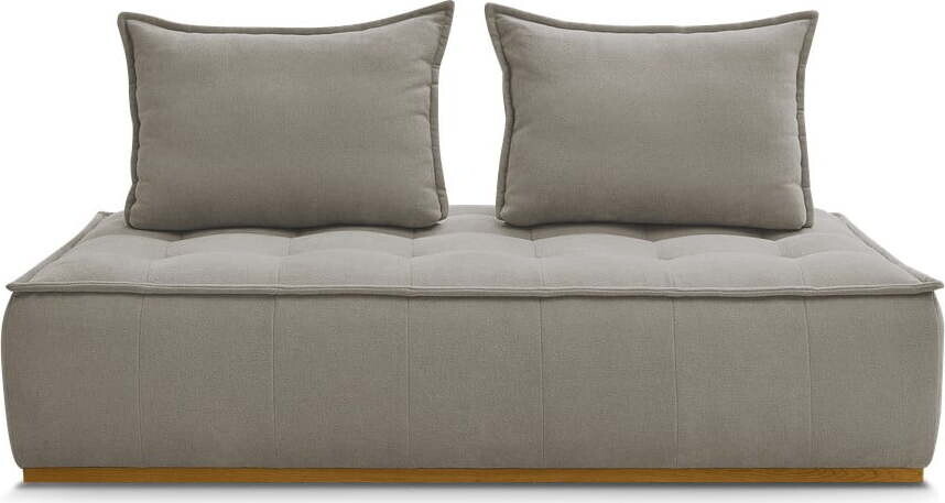 Taupe pohovka z textilie bouclé 175 cm Elisa – Bobochic Paris