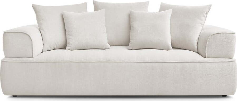 Béžová žinylková pohovka 237 cm Whesley – Bobochic Paris