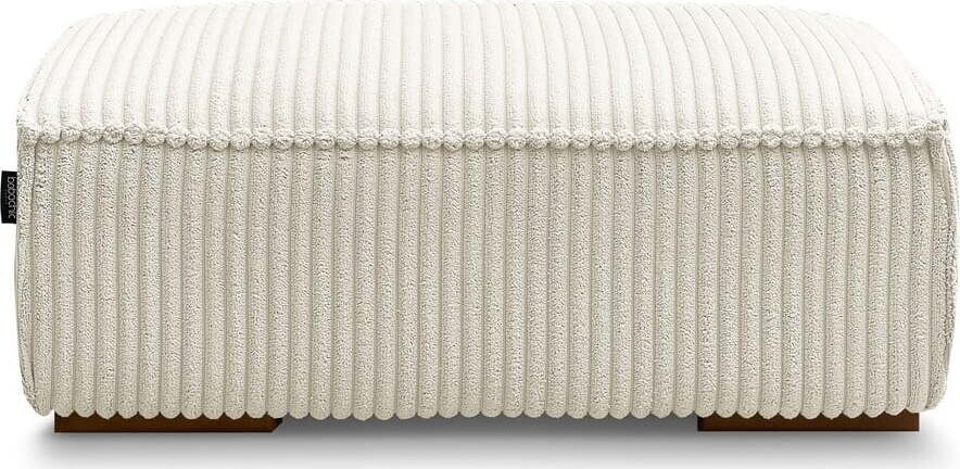 Béžová manšestrová podnožka Chelsea – Bobochic Paris