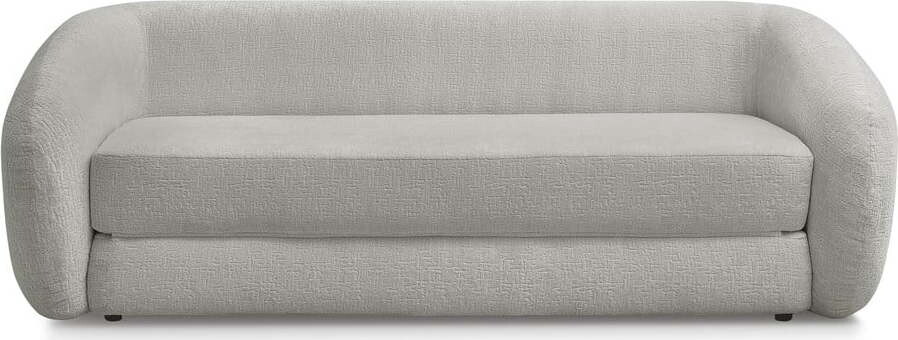 Světle šedá žinylková rozkládací pohovka 228 cm Neyo – Bobochic Paris