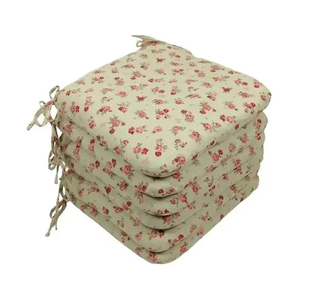 Axin Trading Sedák set 6 kusů - růžičky