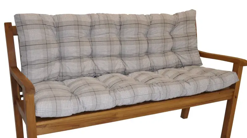 Axin Trading Polstr na zahradní lavičku 150 cm - antik kostka