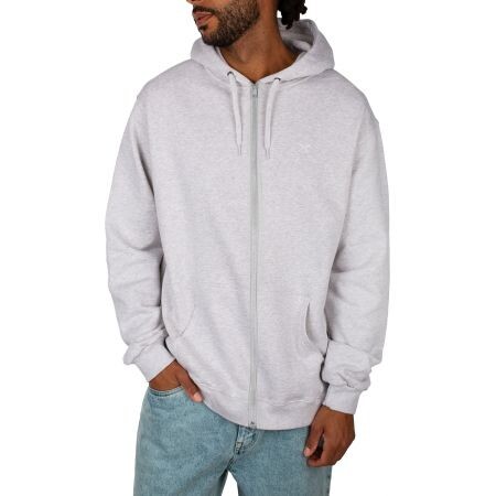 Mikina Iriedaily Mini Flag 2 Zip Hood - Šedá - L