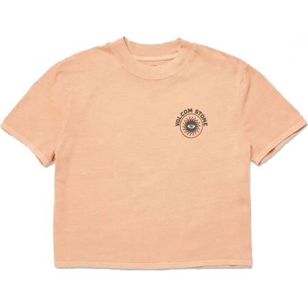 Triko Volcom Dial Crop Wms - Oranžová - M