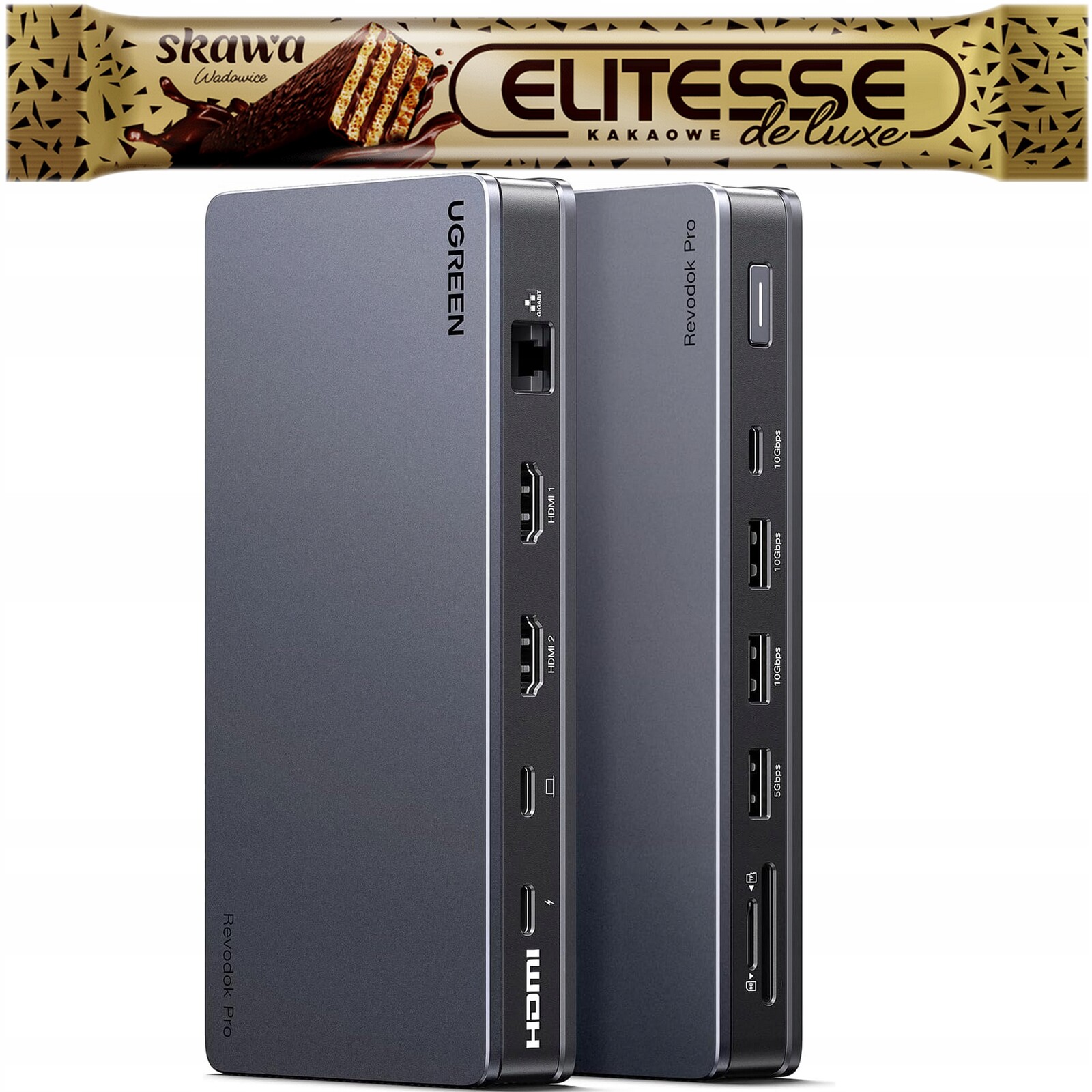 Ugreen Steam Deck Dock Dokovací stanice 9 v 1 4K 10Gbps MacBook Air notebooky