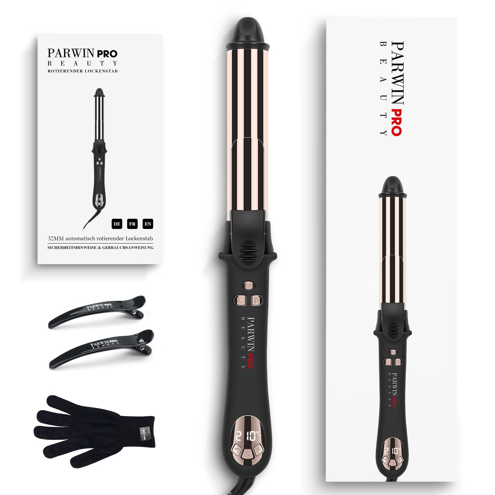 Kulmofén Parwin Pro Beauty HT229C-32MM-GB