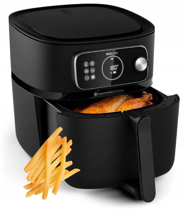 Beztuková Fritéza Philips Combi XXL HD9876/90 2200W 8,3L Smart 22v1