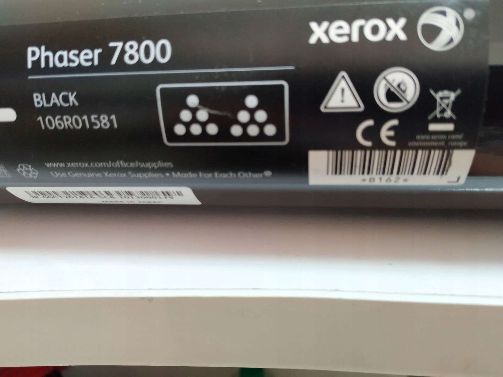 Toner Ory. Xerox Phaser 7800 Bk no box Akce