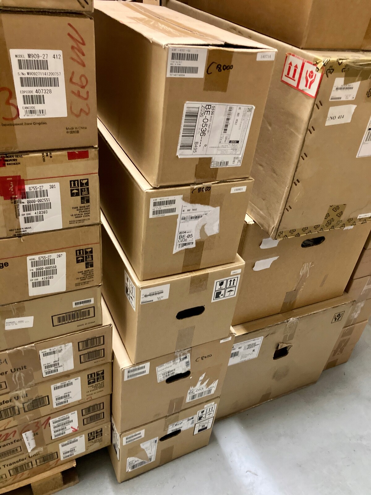 Čištění přenosového pásu Bh Press C8000 A1RFR71711