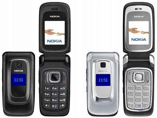 Nová Nokia 6085 S Klapkou Komplet Bonus 2 Barvy
