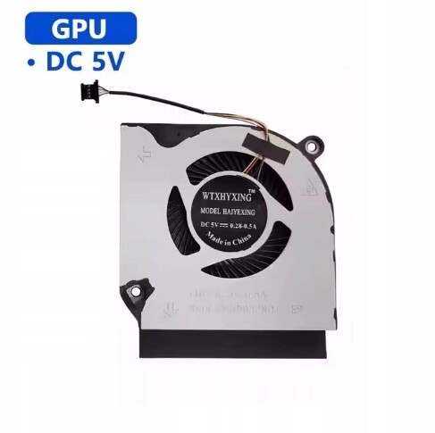 5V Gpu ventilátor Acer Nitro 5 AN515-45 AN515-46 AN515-55 AN515-56 AN515-57