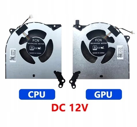 Ventilátor Komplet Cpu Gpu 12V Lenovo Legion 5 5P 15 IMH05 ARH05 ARH05h 5F
