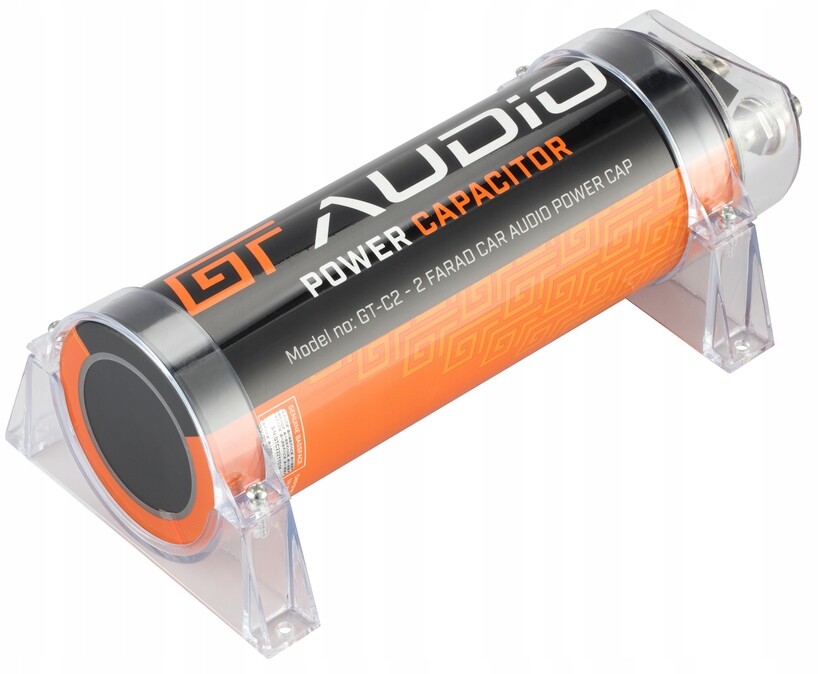 Kondenzátor Car Audio Bassface GT-C2 2F do 1000 W Rms LCD displej