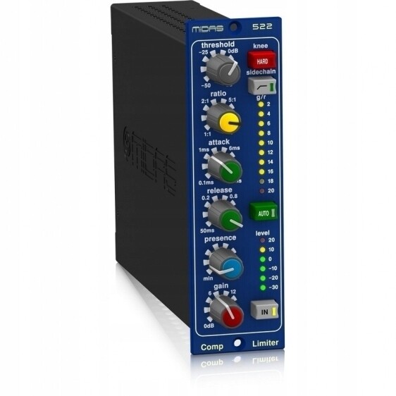 Midas Compressor Limiter 522 Kompresorový modul