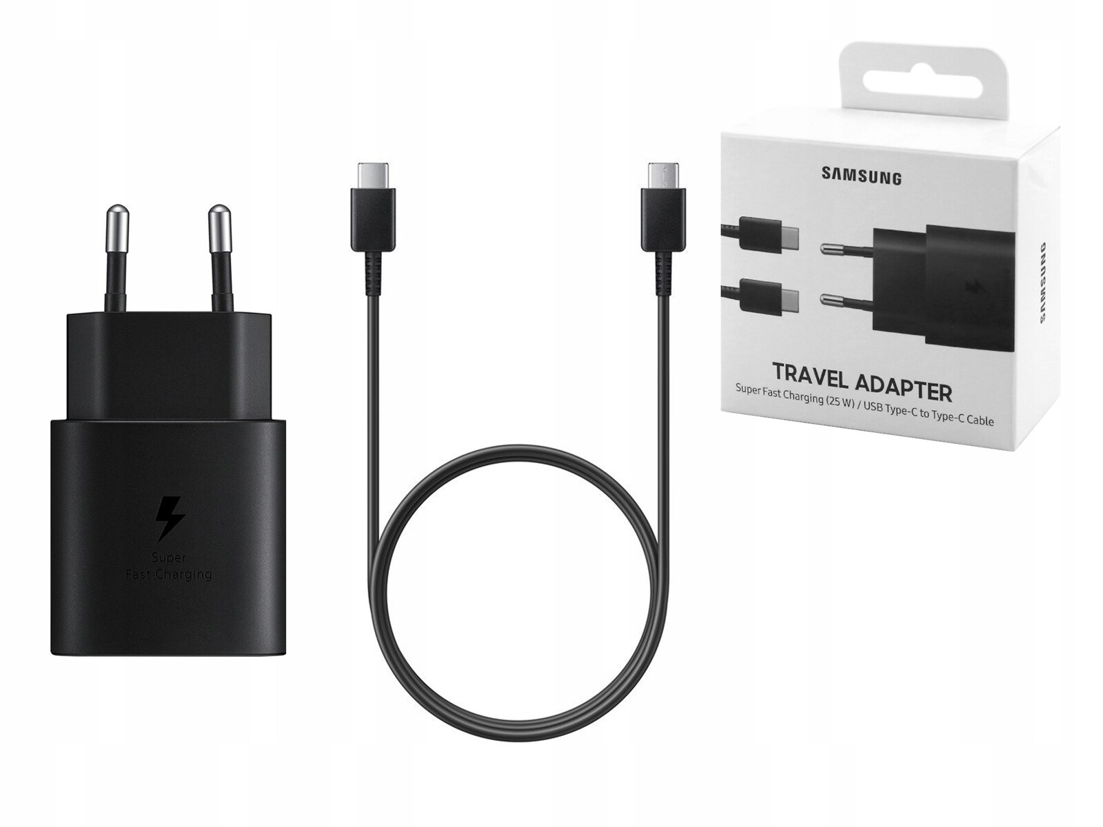 Originální rychlá nabíječka Samsung 25W Power Delivery kabel Usb-c 1 m