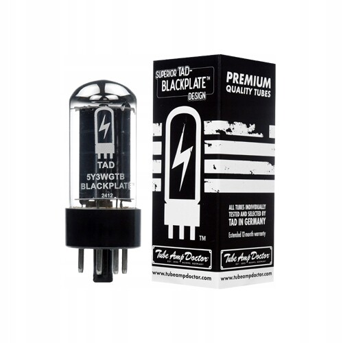 Elektronová lampa 5Y3WGTB Blackplate Tad Vybraná duodioda pro usměrňování
