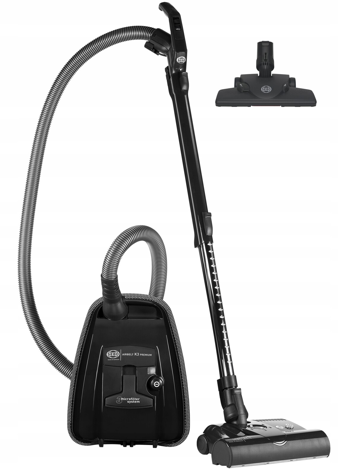 Sáčkový vysavač Sebo Airbelt K3 Premium 890 Rd