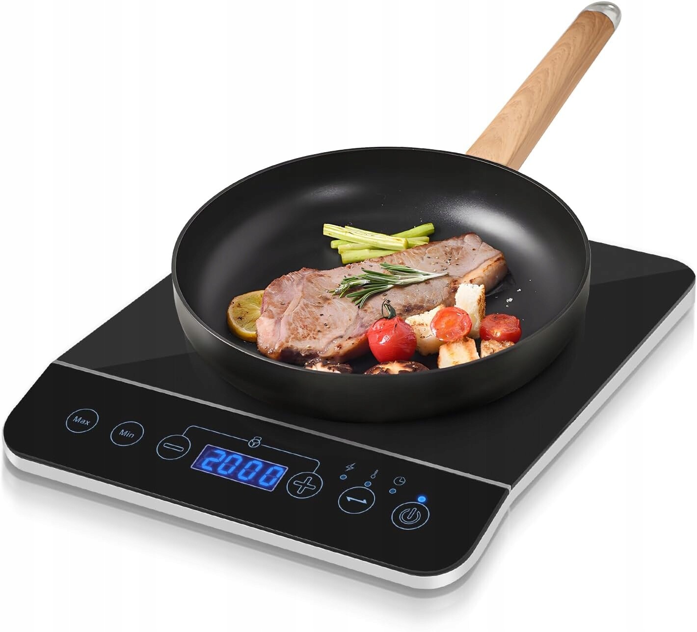 Aigostar BlueFire 30PKZ – přenosná indukční varná deska s 10 výkony.